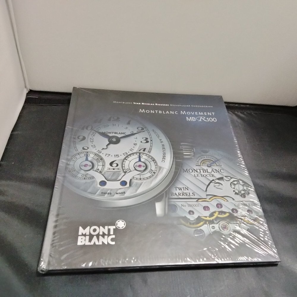 Montblanc Movement MBR100 Brochure Book Mont Blanc